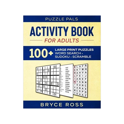 [预订]Activity Book For Adults: 100+ Large Font Sudoku, Word Search, and Word Scramble Puzzles 9781990100154