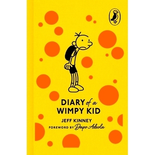 精装 Diary 小屁孩日记1 文学85周年系列 Book 现货 Kid 收藏 海雀布纹儿童经典 英文原版 Wimpy