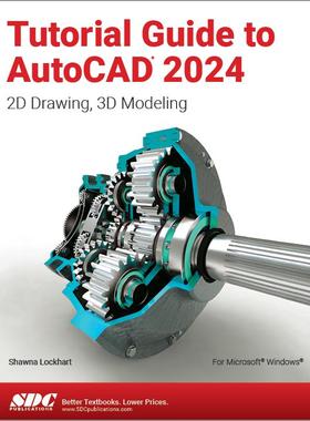 [预订]Tutorial Guide to AutoCAD 2024 9781630576066