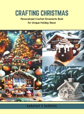 预订 Crafting Christmas: Personalized Crochet Ornaments Book for Unique Holiday Decor: 9798320827261