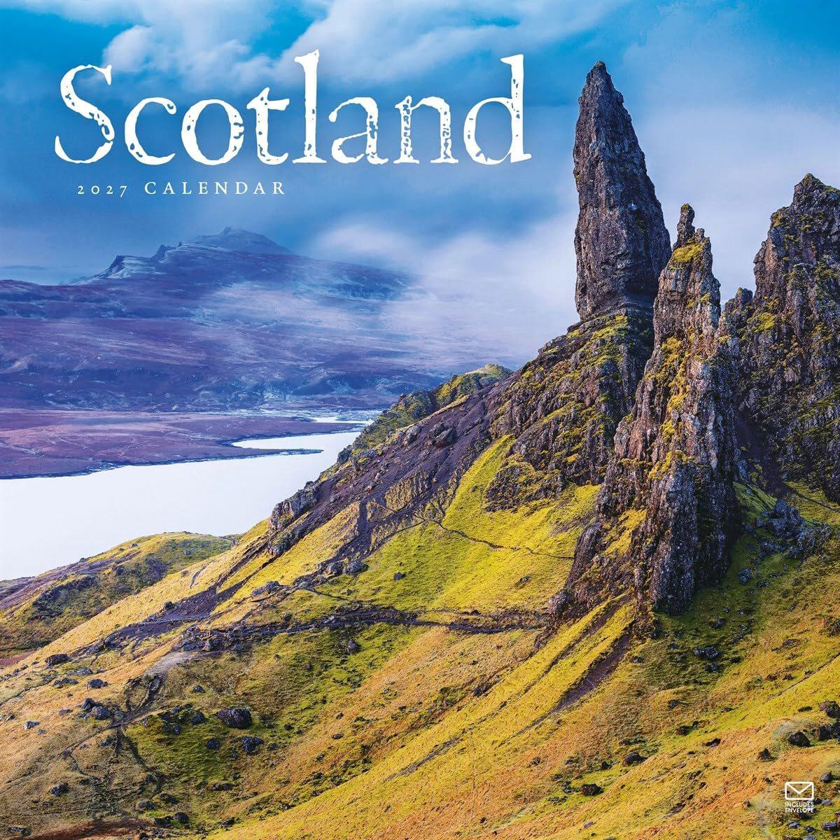 苏格兰 2027年挂历 自然旅游 风光摄影 海外进口日历 英文原版 Scotland