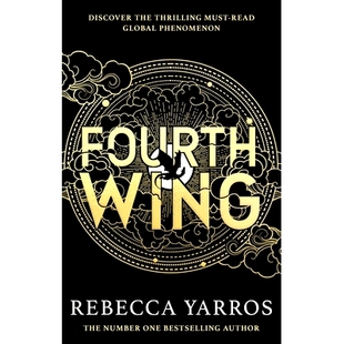 现货 四旋翼 龙骑士战争学院1 平装 Fourth Wing 英文原版 Rebecca Yarros 经典奇幻小说 The Empyrean系列