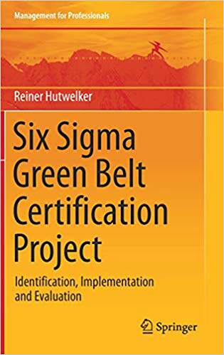 【预售】Six Sigma Green Belt Certification Project