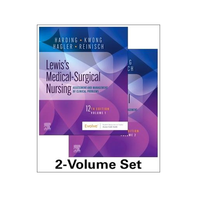 [预订]Lewis’s Medical-Surgical Nursing - 2-Volume Set 9780323792424