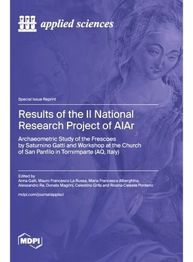 预订 Results of the II National Research Project of AIAr: Archaeometric Study of the Frescoes by Saturnino Gatti and Wor