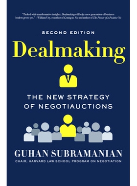预订 Dealmaking: The New Strategy of Negotiauctions: 9780393358391