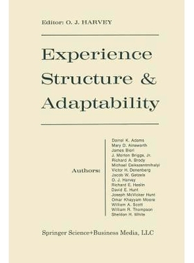 预订 Experience Structure & Adaptability: 9783662392188