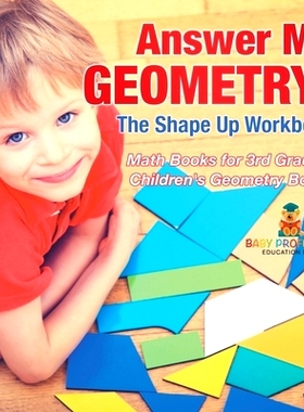 预订 Answer Me Geometry! The Shape Up Workbook - Math Books for 3rd Graders Children’s Geometry Books: 9798869411549