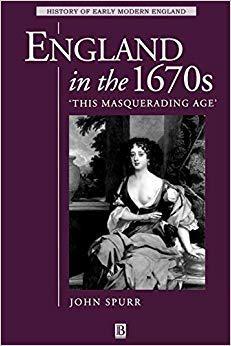 【预售】England in the 1670s - This Masquerading Age