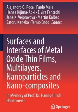 【预订】Surfaces and Interfaces of Metal Oxide Thin Films, Multilayers, Nano 9783030740757