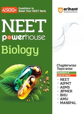 预订 Arihant NEET Powerhouse Biology Book For 2024 Exam (4500+ Question to Boost Your NEET Rank): 9789358891898