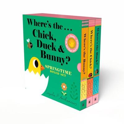 预订 Wheres the . . . Chick, Duck & Bunny? Springtime Boxed Set 9781536254358