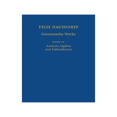预订 Felix Hausdorff-Gesammelte Werke