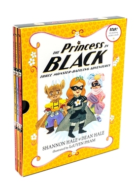 预订 The Princess in Black: Three Monster-Battling Adventures: Books 4-6: 9781536209532