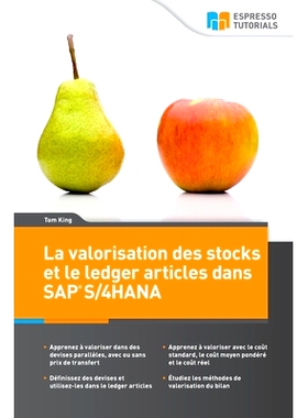 预订 La valorisation des stocks et le ledger articles dans SAP S/4HANA: 9783960124597
