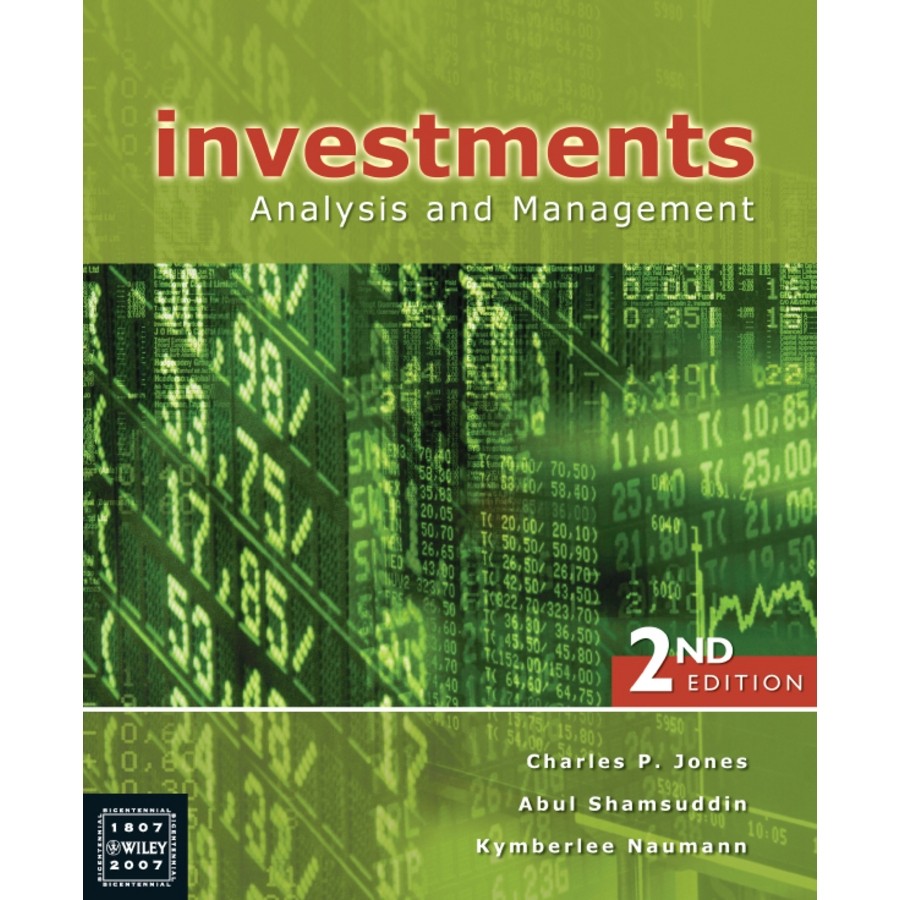 预订 Investments 2E: Analysis And Management 投资学：分析与管理: 9780470810033