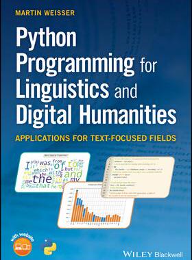 现货 Python Programming for Linguistics and Digital Humanities 9781119907947