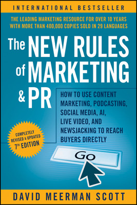【预订】The New Rules of Marketing and PR: How to Use Content Marketing, Podcasting, Social Media, Ai, Live Video,...
