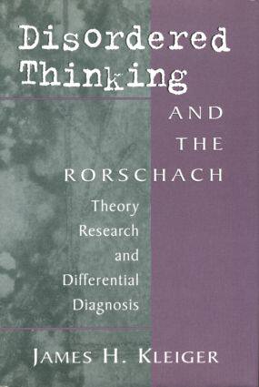 【预订】Disordered Thinking and the Rorschach