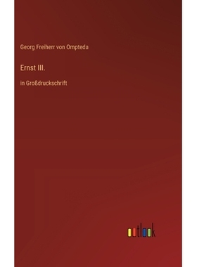 预订 Ernst III.: in Großdruckschrift: 9783368389420