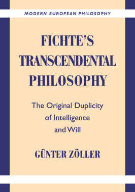 预订 Fichte's Transcendental Philosophy