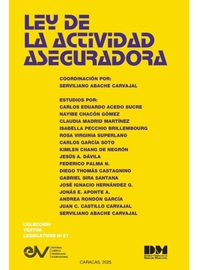 预订 Ley de la Actividad Aseguradora: 9798896925194