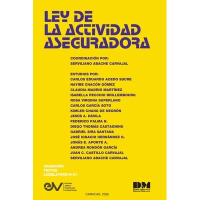 预订 Ley de la Actividad Aseguradora: 9798896925194
