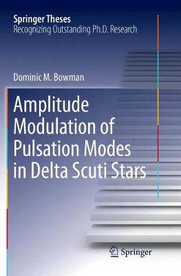 【预订】Amplitude Modulation of Pulsation Modes in Delta Scuti Stars