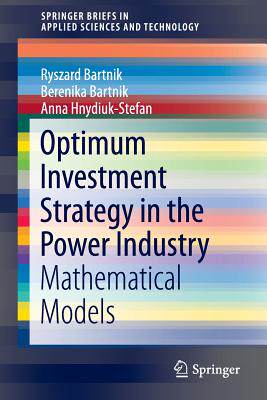 【预订】Optimum Investment Strategy in the Power Industry