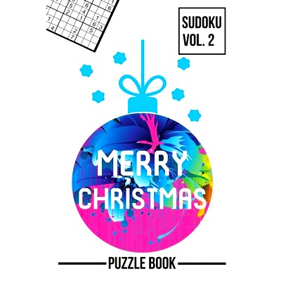 预订 Merry Christmas Lights Sudoku Xmas Snowflake Puzzle Book Volume 2: 200 Challenging Puzzles: 9798699129034