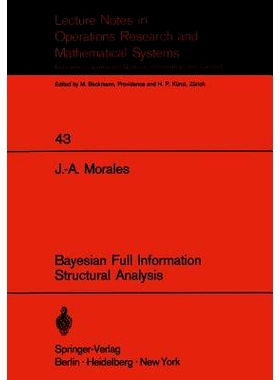 预订 Bayesian Full Information Structrual Analysis: with an Application to the Study of the Belgian Beef Market: 9783540