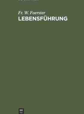 【预订】Lebensführung 9783111303550