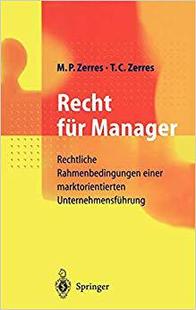 Manager für Recht 9783540642879 预订