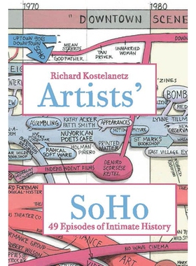 预订 Artists’ SoHo: 49 Episodes of Intimate History 艺术家的SoHo：50集亲密史（丛书）: 9780823262823