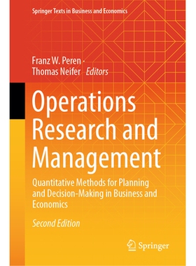预订 Operations Research and Management: Quantitative Methods for Planning and Decision-Making in Business and Economics