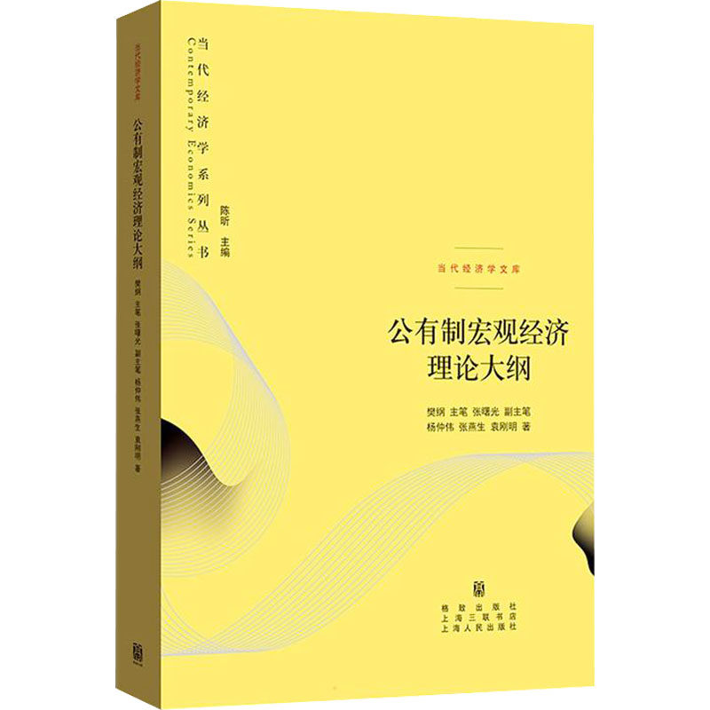 公有制宏观经济理论大纲  9787543233140