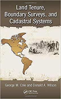 【预售】Land Tenure, Boundary Surveys, and Cadastral Systems