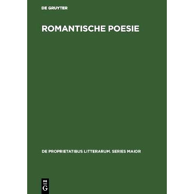 预订 Romantische Poesie: Begriff und Bedeutung bei Friedrich Schlegel: 9789027912480