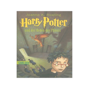 德文原版 哈利波特与凤凰社 J. K罗琳 德语小说  Harry Potter Und der Orden Des Phonix J.K. Rowling