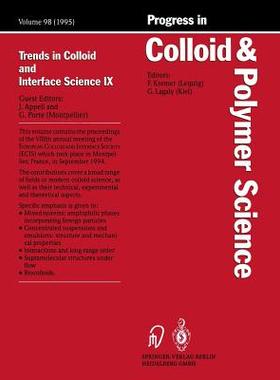 预订 Trends in Colloid and Interface Science IX