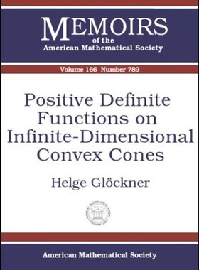 【预售】Positive Definite Functions on Infinite-Dimensional Convex Cones