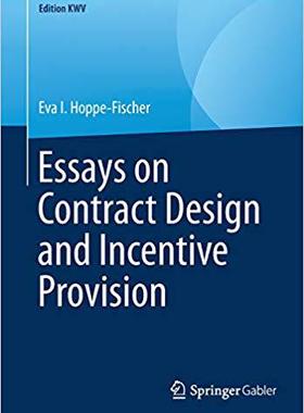 【预售】Essays on Contract Design and Incentive Provision