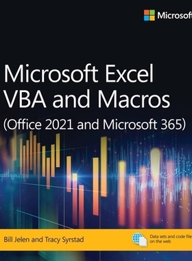 预订 Microsoft Excel VBA and Macros (Office 2021 and Microsoft 365): 9780137521524
