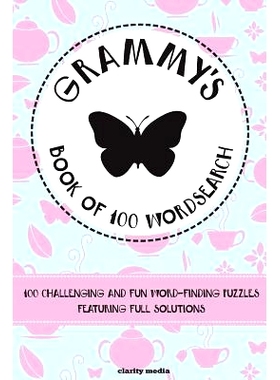 预订 Grammy’s Book Of Wordsearch: 9781508803478