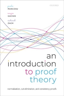 【预订】An Introduction to Proof Theory 9780192895936