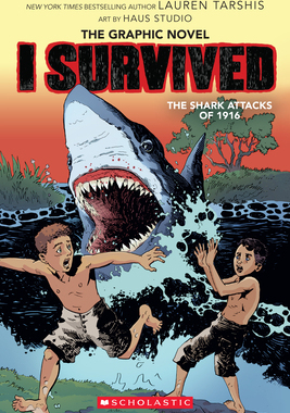 【预订】I Survived the Shark Attacks of 1916 (I Survived Graphic Novel #2): A Graphix Book, 2