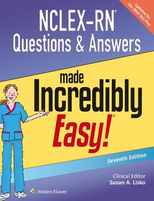 【预订】NCLEX-RN Questions & Answers Made Incredibly Easy