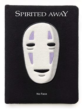 现货英文原版 宫崎骏 千与千寻 无脸男笔记本 毛绒封面 电影周边 礼品书 Spirited Away: No Face Plush Journal