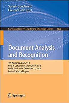 【预售】Document Analysis and Recognition