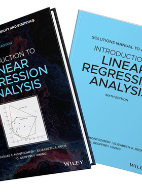【预订】Introduction To Linear Regression Analysis, 6Th Edition Book + Solut 9781119578710
